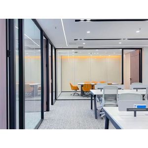 100mm Soundproof Modular and Pre-assemble Installation Movable Partition Wall