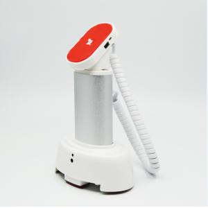 COMER hand phone security display pedestal display stands with alarm functions