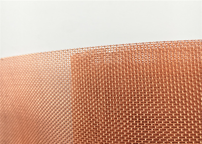  Phosphor Bronze Copper Wire Mesh Screen 1x30m Roll For Building Walls Manufactures