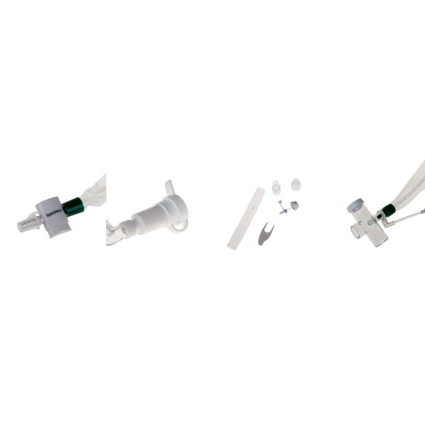 T Type Closed Suction System with Ethylene Oxide Sterilization Continuous Breathing and Soft Blue Suction Tip for Adult & Child