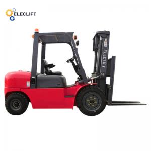 China Hydraulic Four Wheel Forklift LPG Forklift Fork Length 1.2-2.4 Metres on sale