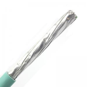  Ftp Cat 6a Network Cable Shielded CAT6A Color-coded PE Aluminum Foil Manufactures
