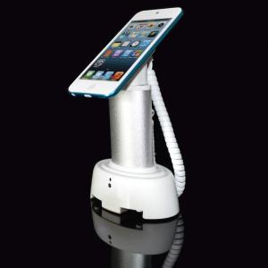  COMER hand phone security display pedestal display stands with alarm functions and charging Manufactures