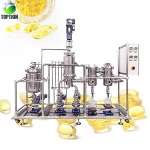  Rice Bran Oil Molecular Distillation SS Vacuum Distillation Equipment Manufactures