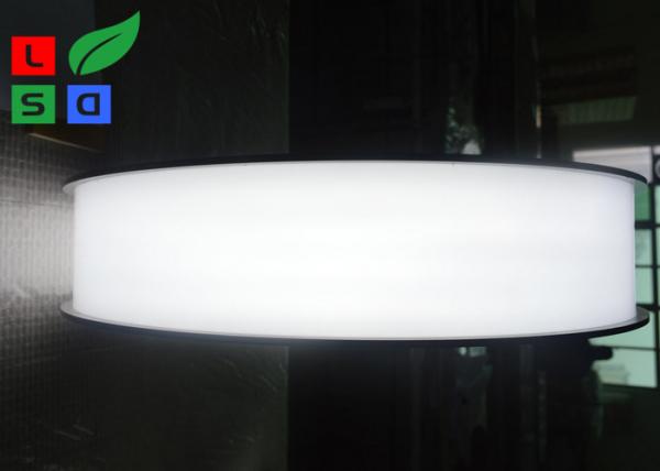 Engraved Logo 100mm LED Outdoor Light Box Backlit Signage LED Blade Sign