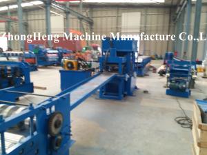  3 Wave Speed Guardrail Roll Forming Machine Cr12 Cutter With Quenched Treatment Manufactures