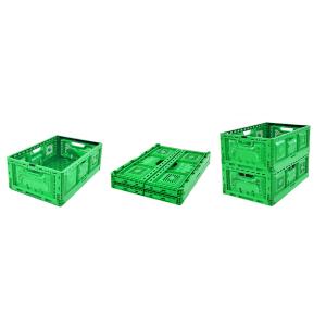 Reusable Foldable Mesh Style Storage Container for Harvesting Crates Size 600