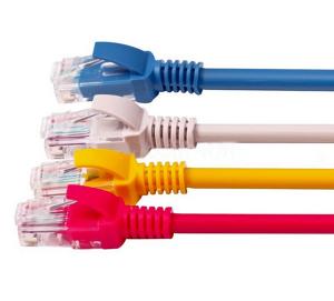  Colorfull  Cat5e Cat5 Ethernet Patch Cable Manufactures
