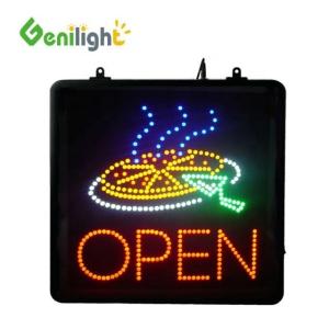 Contrast Ratio Function SDK LED Open Pizza Shop Window Hanging Business Sign