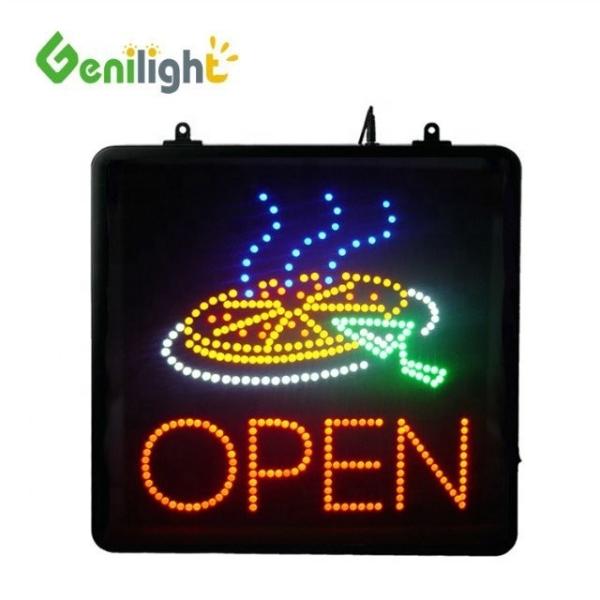 Contrast Ratio Function SDK LED Open Pizza Shop Window Hanging Business Sign