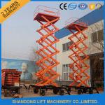 Electric Hydraulic Lift Table , Mobile Aerial Work Lifting Platforms Equipment