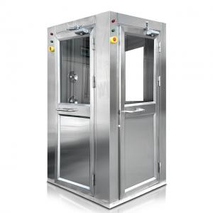  Customized three-doors stainless steel air shower cleanroom air shower supplier air shower clean room Manufactures