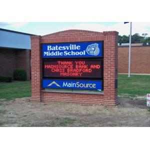 P8 RGB Programmable LED Message Board , 3G / WIFI Wireless Control Custom LED