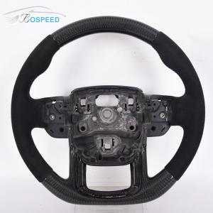  Yellow Stitch Land Rover Series Steering Wheel Carbon Fiber Black Style 35cm Manufactures