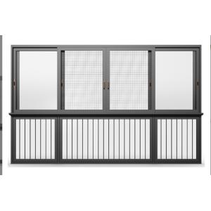 Soundproofing Function Custom Aluminium Sliding Windows with Tilt and Turn