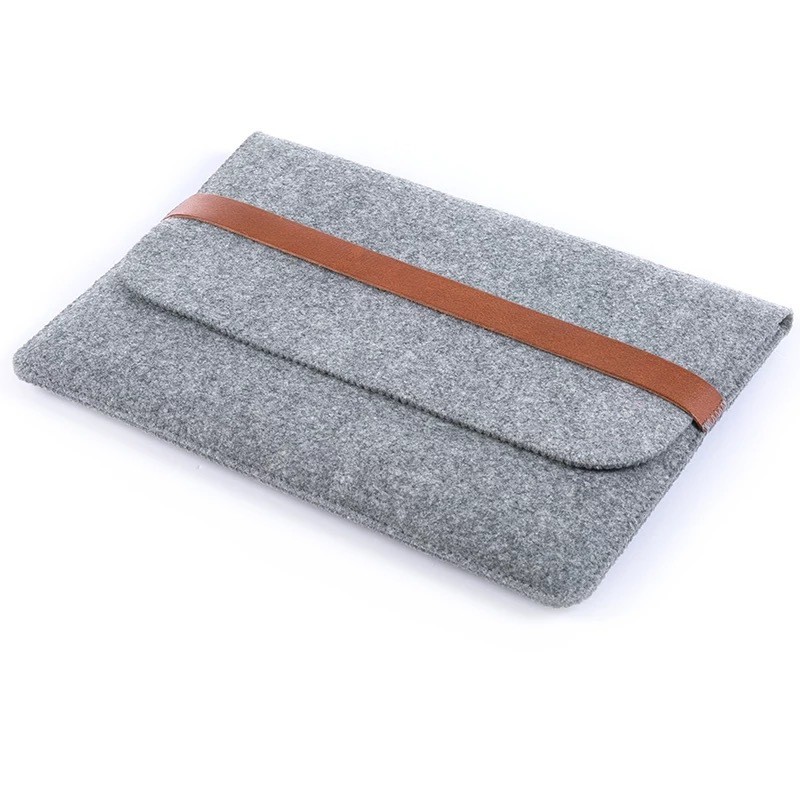  Factory price mac book pro felt laptop briefcase bag. size is a4. 3mm microfiber material Manufactures