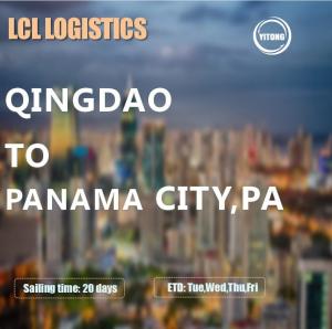  Qingdao To Panama City Lcl Sea Freight Manufactures