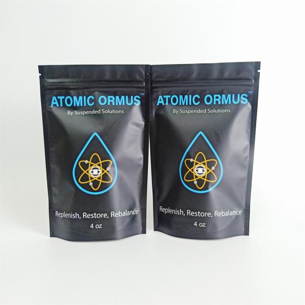 Quality Resealable Matte Finish Smell Proof Custom Stand Up Pouch For Pill for sale