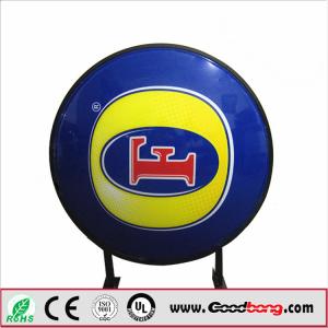  Advertising Rotating Acrylic LED light box sign for brand shops Manufactures