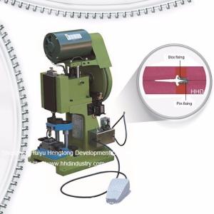  Semi Automatic Two Way Double Pressing Machine with 1.5–3.0 kW Motor Power and 1200pcs/60cm/H Output for Nylon Zipper Production Manufactures