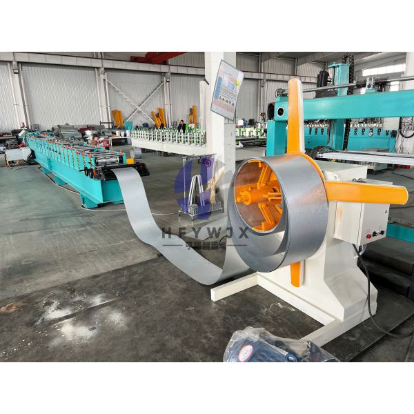 High Efficiency Automatic Downpipe Forming Machine 24 Forming Rolls and Customizable Profiles