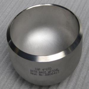  Asme B16.9 Stainless Steel Pipe Fittings Cap Buttweld 24 Inch Manufactures