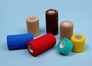  Medical Elastic Non Woven Cohesive Bandage Self Adhesive Bandage Wrap Manufactures