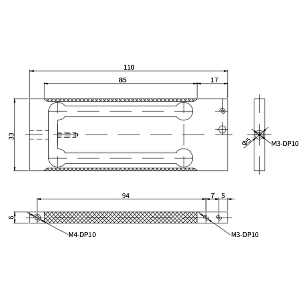 WL-113H Single Point Load Cell | Compact Design With Integrated Overload Protection 50-500g