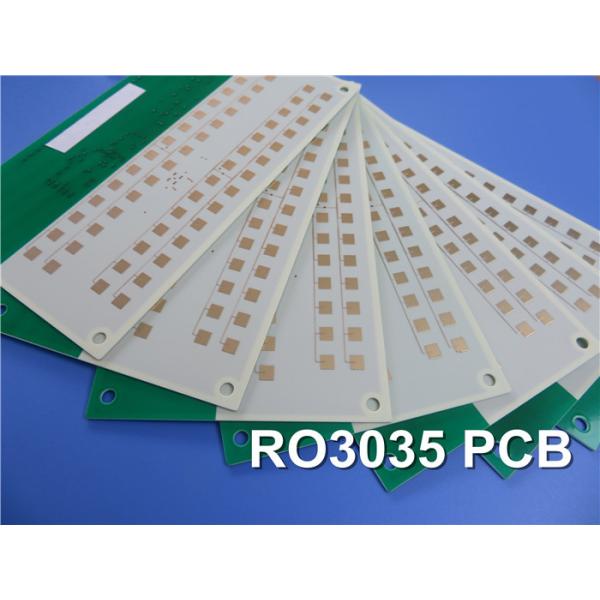 Quality Rogers RO3035（laminates） PCB 2-layer 20mil with Immersion Silver work for Automotive radar applications for sale