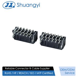  Micro Fit 3.0 2x6 Pin Header Connector, 3.00mm Pitch Side Entry PCB Power Signal Interface for Automotive Control, Industrial Automation, Server Manufactures