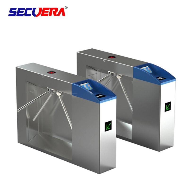  Turnstile Gate Security Tripod Turnstile With RFID Fingerprint Door Access Control System Manufactures