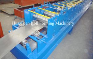  U Shape Purlin Metal Roll Forming Machine For Color Steel Plate Manufactures