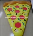 2016 Stock Giant PVC air bed inflatable pizza float