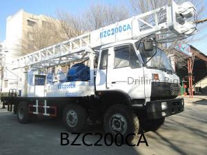 BZC200 truck mounted drilling rig for sale leading manufacturer in Chin Manufactures