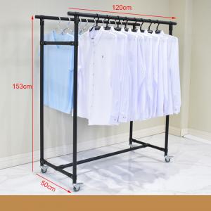  Stable Structure Clothes Laundry Drying Rack Iron Clothing Rack For Shop Manufactures