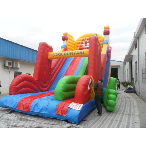Customized PVC Inflatable Large Slide for Kids Inflatable Screamer Water Slide Inflatable Water Slide for Kids and Adults