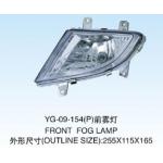 China Marcopolo BRT front fog lamp with LED lamp 24V,  model:YG-09-154 for sale