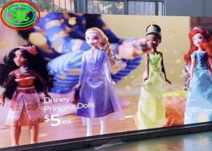  P2 indoor slim hanging full color led display 3D indoor led display signs Manufactures