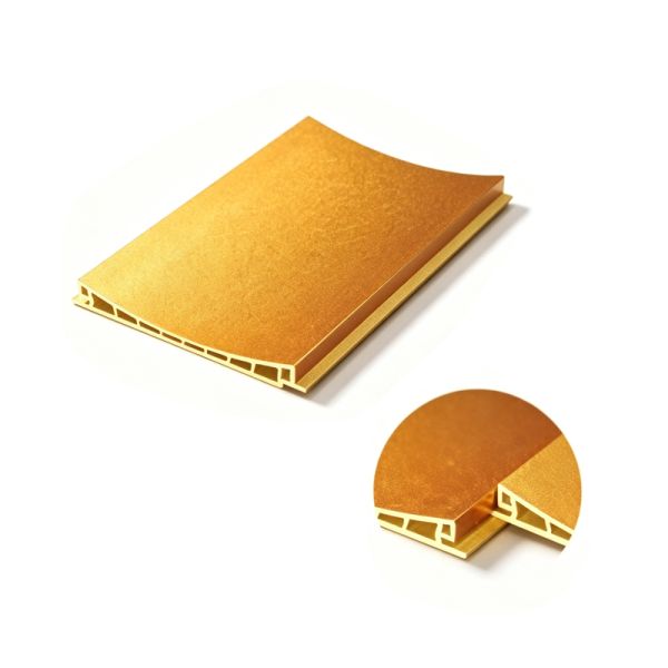 130x15mm Mildew Proof PVC Fluted Wall Panels 3D Effect Interior Cladding Design for Commercial Decoration Spaces