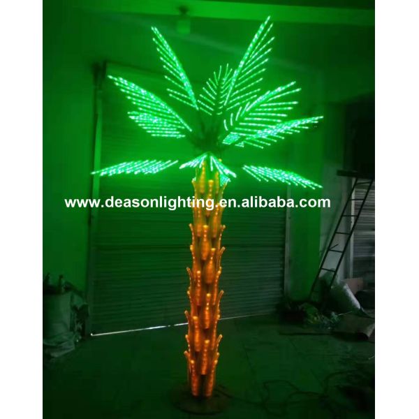 outdoor led palm tree lights