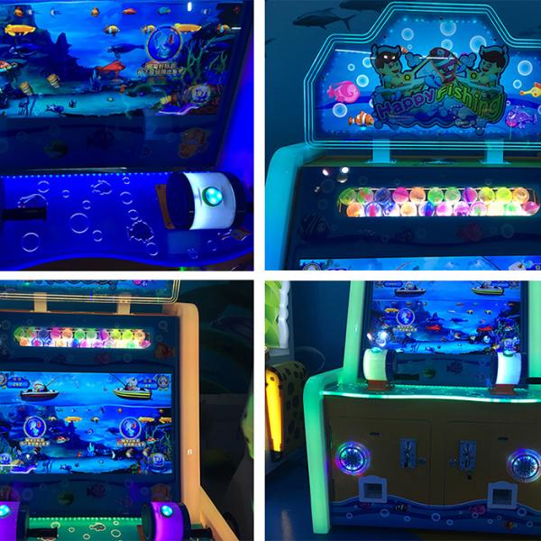 Anniversary Promotion Go Fishing Electronic Game Machine Arcade With 55 Inch LCD Display