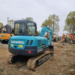 China Used Mini Track Excavator SWE60E Second Hand Digger Equipment on sale