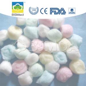  Medical Alcohol Coloured Cotton Wool Balls For Wound Care And Wound Dressing Manufactures