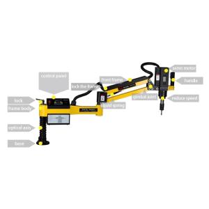 Powerful Manual Electric Tapping Machine Three Work Modes With CE Certificate