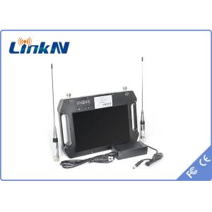 Handheld COFDM Video Receiver Diversity Reception AES256 Encryption FHD CVBS H