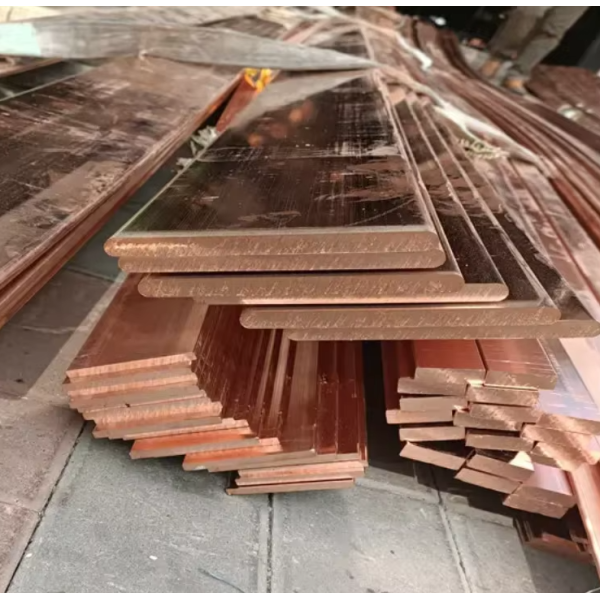 Premium High Purity Copper Busbar with Custom Dimensions for High Electrical Conductivity in Arc Furnaces