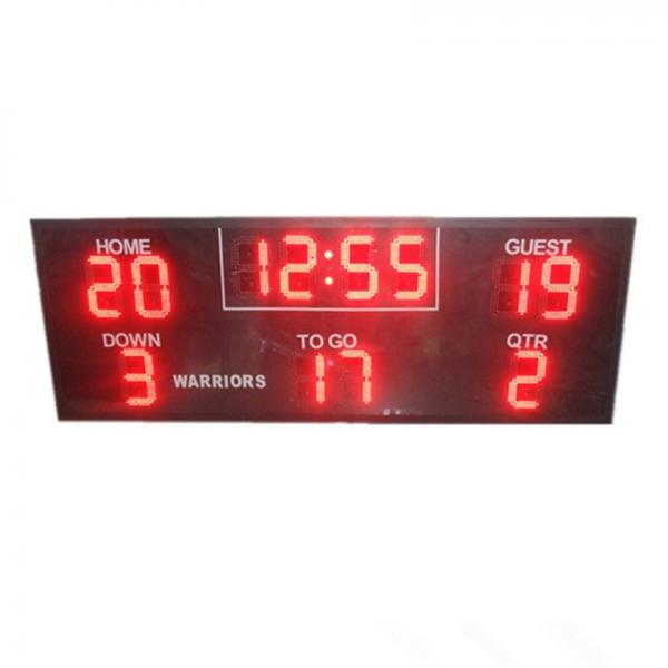 Quality Portable Digital Scoreboard , Wireless Football Scoreboard Back Maintenance for sale