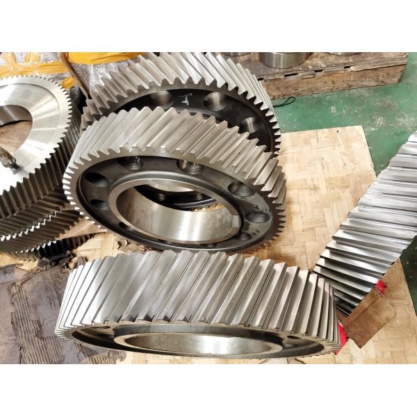Custom Helical Gear with Optimal Helix Angle for Maximum Power Transmission and