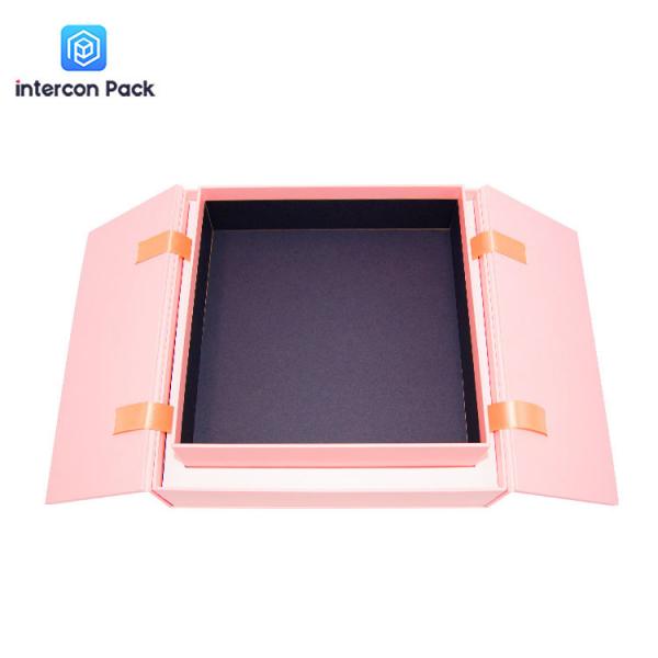 Waterproof Folding Packaging Boxes Clamshell 6mm Thickness UV Coating