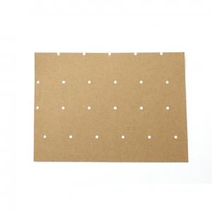  Customized Perforated Kraft Paper Square Round Rectangle Shape Manufactures